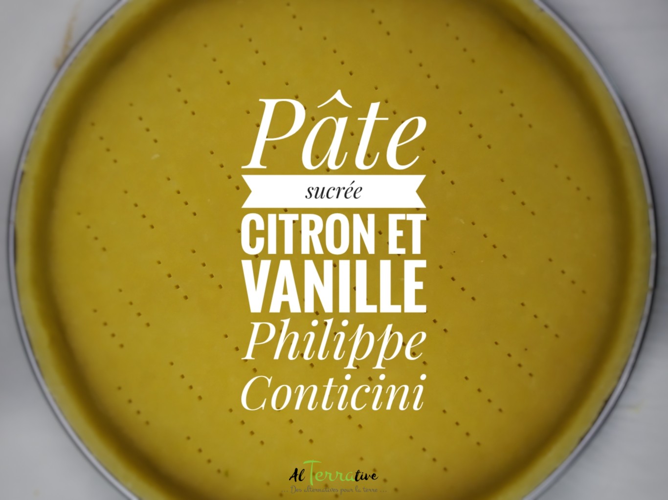 pate sucree citron vanille philippe conticini